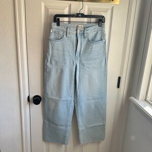 Madewell Perfect Vintage Wide Leg Crop Jeans Size 27